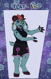 Flat color : $60